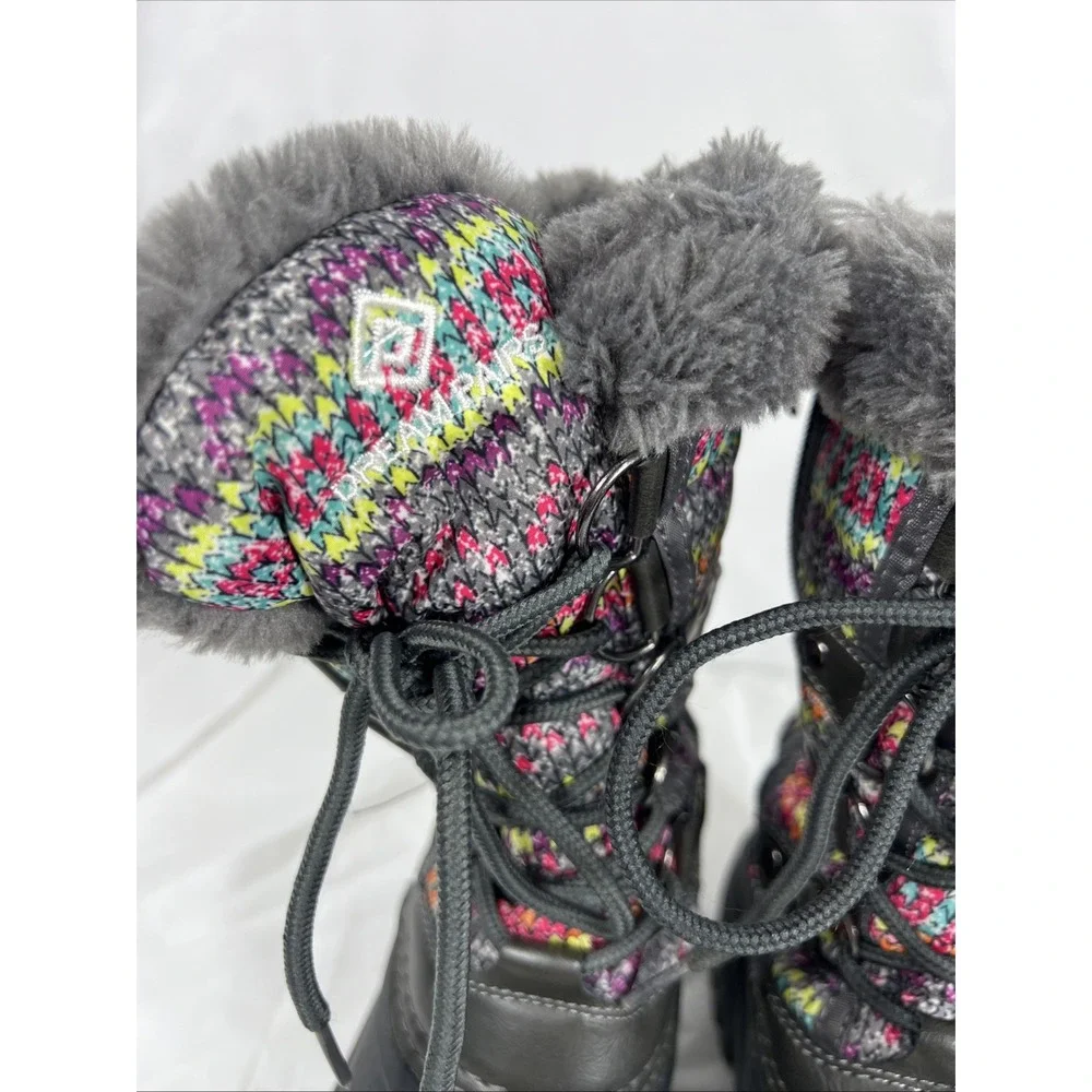 Dream Pairs Girls Size 11  Snow Boots Waterproof‎ Warm Cozy Anti-slip